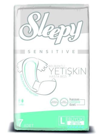Sleepy Sensıtıve Kalın 7'li Hijyenik Ped 1 Adet
