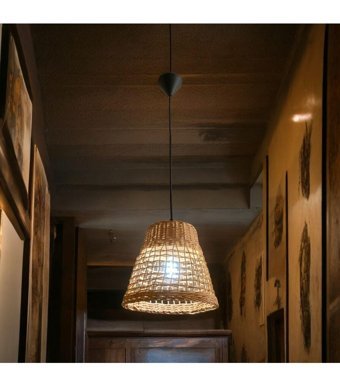 Trend Tekli Siyah Sarkıt Modern Metal Salon-Oturma Odası Avize