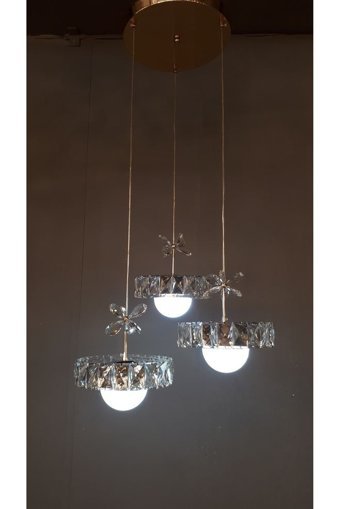 Osc Home Aydınlatma Tasarım Hazeran Tekli Haki Hazeran Modern Hasır Salon-Oturma Odası Avize
