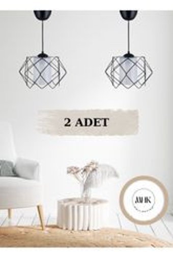 Tugu Home Baby Avize38 Tekli Beyaz Sarkıt Modern Kumaş Bebek-Çocuk Odası Avize