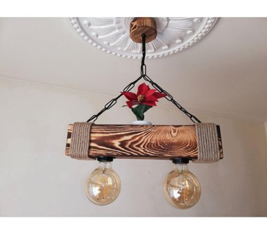 Osc Home Aydınlatma Tasarım Tekli Siyah Sarkıt Modern Alüminyum Salon-Oturma Odası Avize
