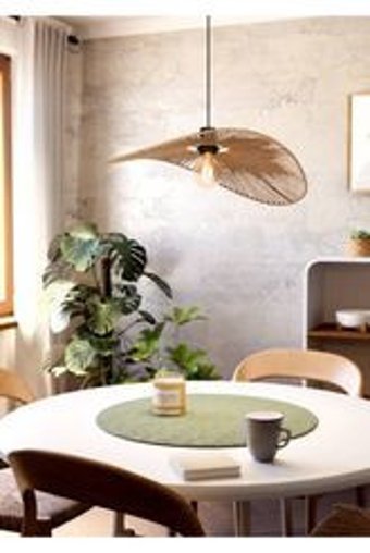 Eglo Castuera 2'li Altın Desenli Modern Çelik Salon-Oturma Odası Avize