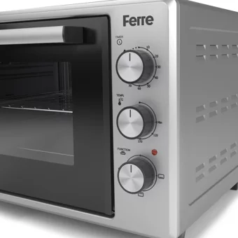 Ferre 35-300-M 35 lt Izgaralı Klasik Mini Fırın Gri