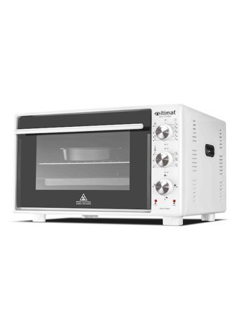 İtimat 7010 40 lt Izgaralı Klasik Fanlı Mini Fırın Beyaz
