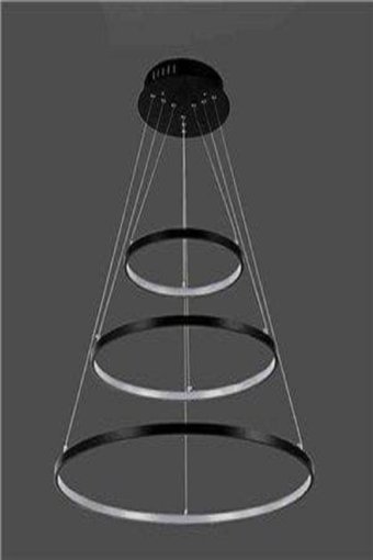 Özcan Aydınlatma 3118-1A-20 Flute Tekli Altın Boru Modern Metal Salon-Oturma Odası Avize