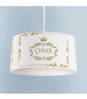 Luxshome Tekli Çok Renkli Ledli Modern Metal Antre-Hol Avize