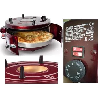 Cvs GİRİST 25 lt Klasik Davul Fırın Kırmızı