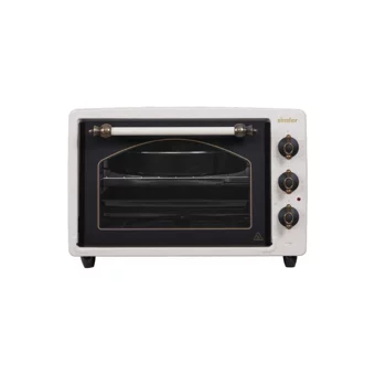 Simfer M3494 34 lt Izgaralı Rustik Fanlı Midi Fırın Beyaz