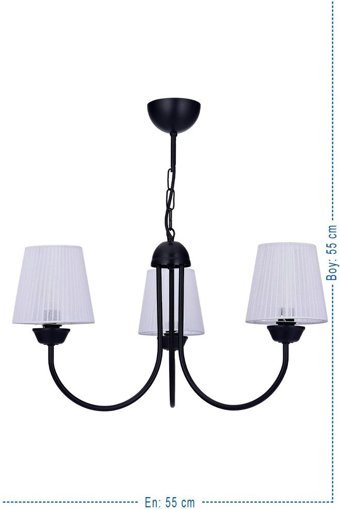 Özcan Aydınlatma 2715-80-20 Plata Tekli Altın Halka Eskitme Metal Salon-Oturma Odası Avize