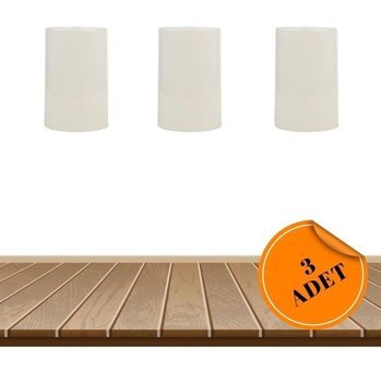 Luz Amarilla 2'li Gri Halka Modern Alüminyum Salon-Oturma Odası Avize