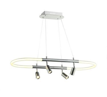 Voxlamp Lighting Solutions 3'lü Kahverengi Plafonyer Modern Ahşap Salon-Oturma Odası Avize