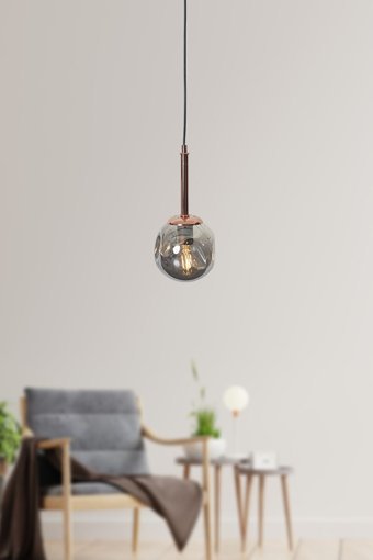 Lumenistanbul 3'lü Siyah Sarkıt Modern Hasır Salon-Oturma Odası Avize