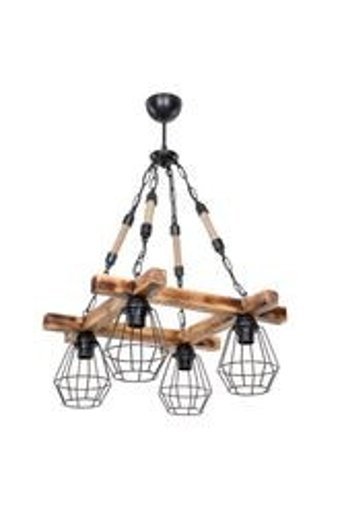 Luna Lighting 2710-1A Tekli Sarı Sarkıt Modern Metal Salon-Oturma Odası Avize