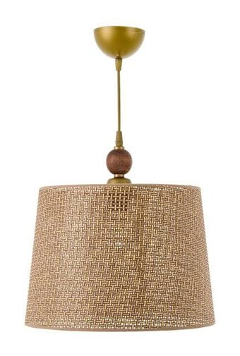 Esslight 3'lü Bej Sarkıt Modern Metal Salon-Oturma Odası Avize