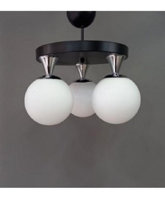 Woodhub Tekli Ekru Makrome Modern Krom Bebek-Çocuk Odası Avize