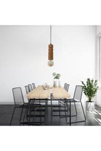 Hilalsan 7717K 2'li Bej Metal Modern Alüminyum Antre-Hol Avize
