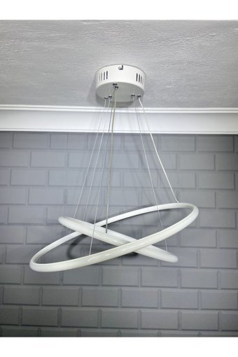 Modelight Aksel 2'li Siyah Sarkıt Modern Plastik Avize