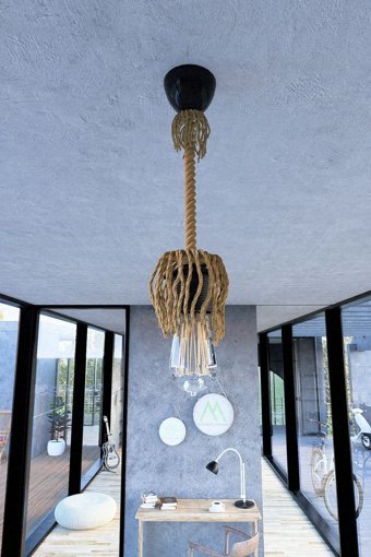 Gekahome Tekli Mavi Sarkıt Modern Plastik Bebek-Çocuk Odası Avize