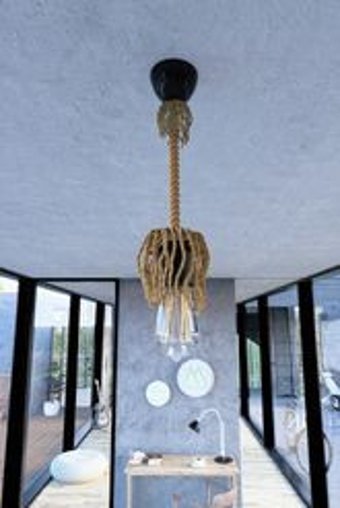 Gekahome Tekli Mavi Sarkıt Modern Plastik Bebek-Çocuk Odası Avize