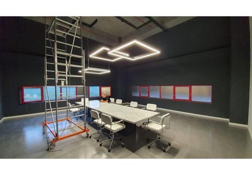 Ladco Aydınlatma A-4596-E Tekli Altın Sarkıt Modern Alüminyum Salon-Oturma Odası Avize