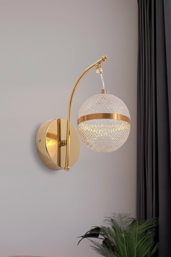 Rattam Starlight Tekli Pembe Sarkıt Modern Bambu Salon-Oturma Odası Avize