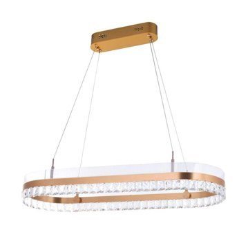 Vk Home Aydınlatma Dubhe 4'lü Altın Sarkıt Modern Cam Salon-Oturma Odası Avize