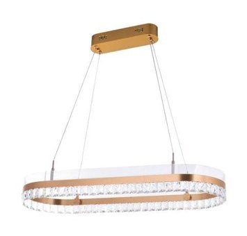 Vk Home Aydınlatma Dubhe 4'lü Altın Sarkıt Modern Cam Salon-Oturma Odası Avize