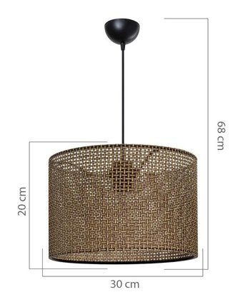 Luna Lighting Tekli Metalik Metal Modern Metal Salon-Oturma Odası Avize