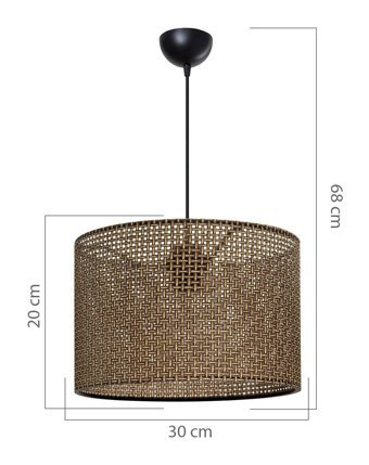 Luna Lighting Tekli Metalik Metal Modern Metal Salon-Oturma Odası Avize