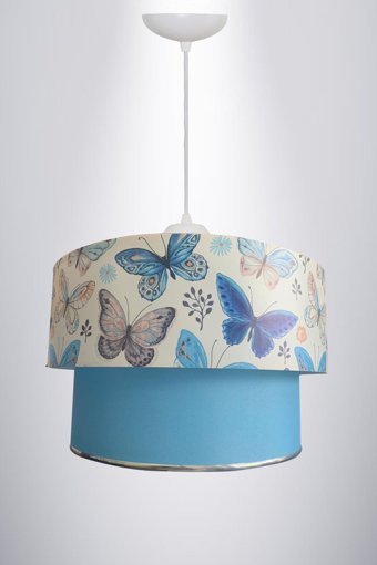 Esslight Karla 5'li Mavi Metal Modern Metal Salon-Oturma Odası Avize