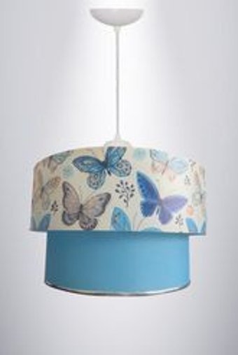 Esslight Karla 5'li Mavi Metal Modern Metal Salon-Oturma Odası Avize