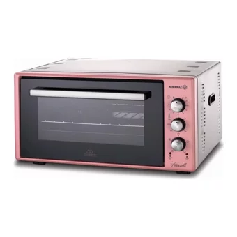 Korkmaz A496-01 50 lt Izgaralı Klasik Fanlı Mini Fırın Beyaz