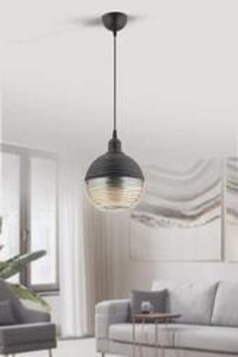 Karaca Design 5'li Çok Renkli Sarkıt Modern Cam Salon-Oturma Odası Avize