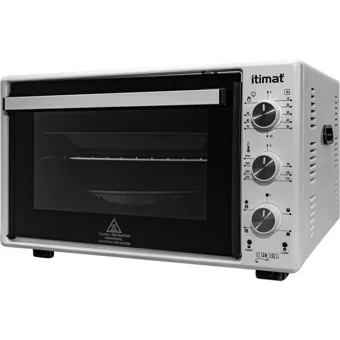 İtimat USTAM SERİSİ 50 lt Izgaralı Klasik Fanlı Midi Fırın Beyaz