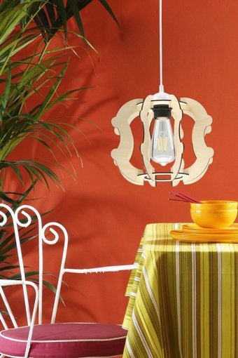 Begüsa Göktuğ 2'li Altın Metal Modern Alüminyum Salon-Oturma Odası Avize