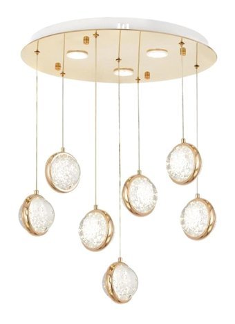 Emen Lighting Tekli Beyaz Halat Modern Halat Yatak Odası-Salon Avize