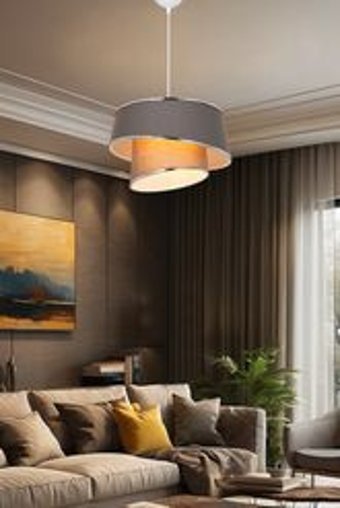 Ledsarayı Tekli Altın Kristal Taşlı Modern Alüminyum Mutfak Avize