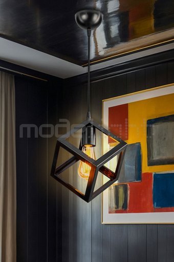 Mhk Collection 4'lü Siyah Sarkıt Modern Metal Bebek-Çocuk Odası Avize