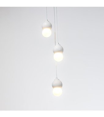 Visente Home 3'lü Siyah Metal Modern Lazer Kesim Salon-Oturma Odası Avize