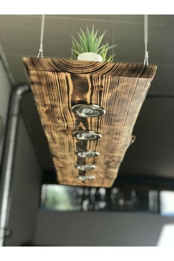 Gmaydinlatma 4'lü Beyaz Ledli Modern Plastik Salon-Oturma Odası Avize