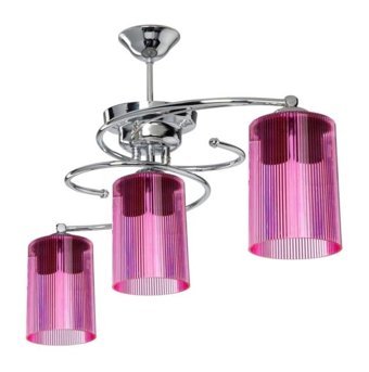 Altıntepe Inka 2'li Mavi Cam Modern Cam Salon-Oturma Odası Avize
