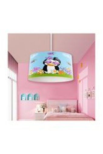 Bby Home & Desıgn Nena Tekli Çok Renkli Sarkıt Modern Kumaş Salon-Oturma Odası Avize