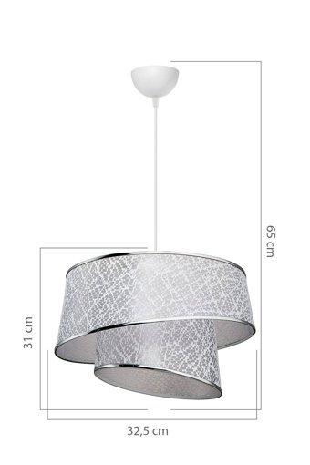 Luna Lighting 3150-2A-19 Mikado 4'lü Siyah Ledli Modern Metal Salon-Oturma Odası Avize
