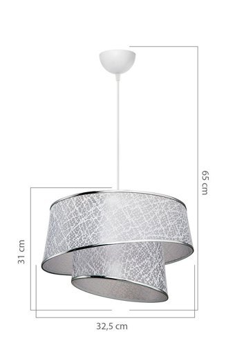 Luna Lighting 3150-2A-19 Mikado 4'lü Siyah Ledli Modern Metal Salon-Oturma Odası Avize