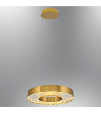 Nzl Lighting Hemera 4'lü Altın Kumandalı Metal Modern Alüminyum Salon-Oturma Odası Avize