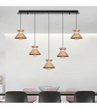 Lina 262 Tekli Çok Renkli Sarkıt Modern Kumaş Bebek-Çocuk Odası Avize