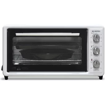 Kumtel LX-3525 40 lt Izgaralı Rustik Fanlı Mini Fırın Beyaz