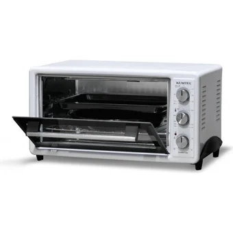 Kumtel LX-3525 40 lt Izgaralı Rustik Fanlı Mini Fırın Beyaz