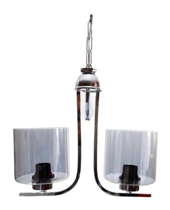 Trend Kitchen 2'li Beyaz Sarkıt Modern Metal Salon-Oturma Odası Avize