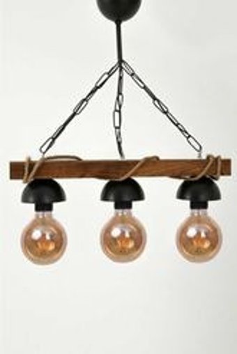 Luna Lighting 887907 Tekli Bej Ledli Modern Metal Salon-Oturma Odası Avize